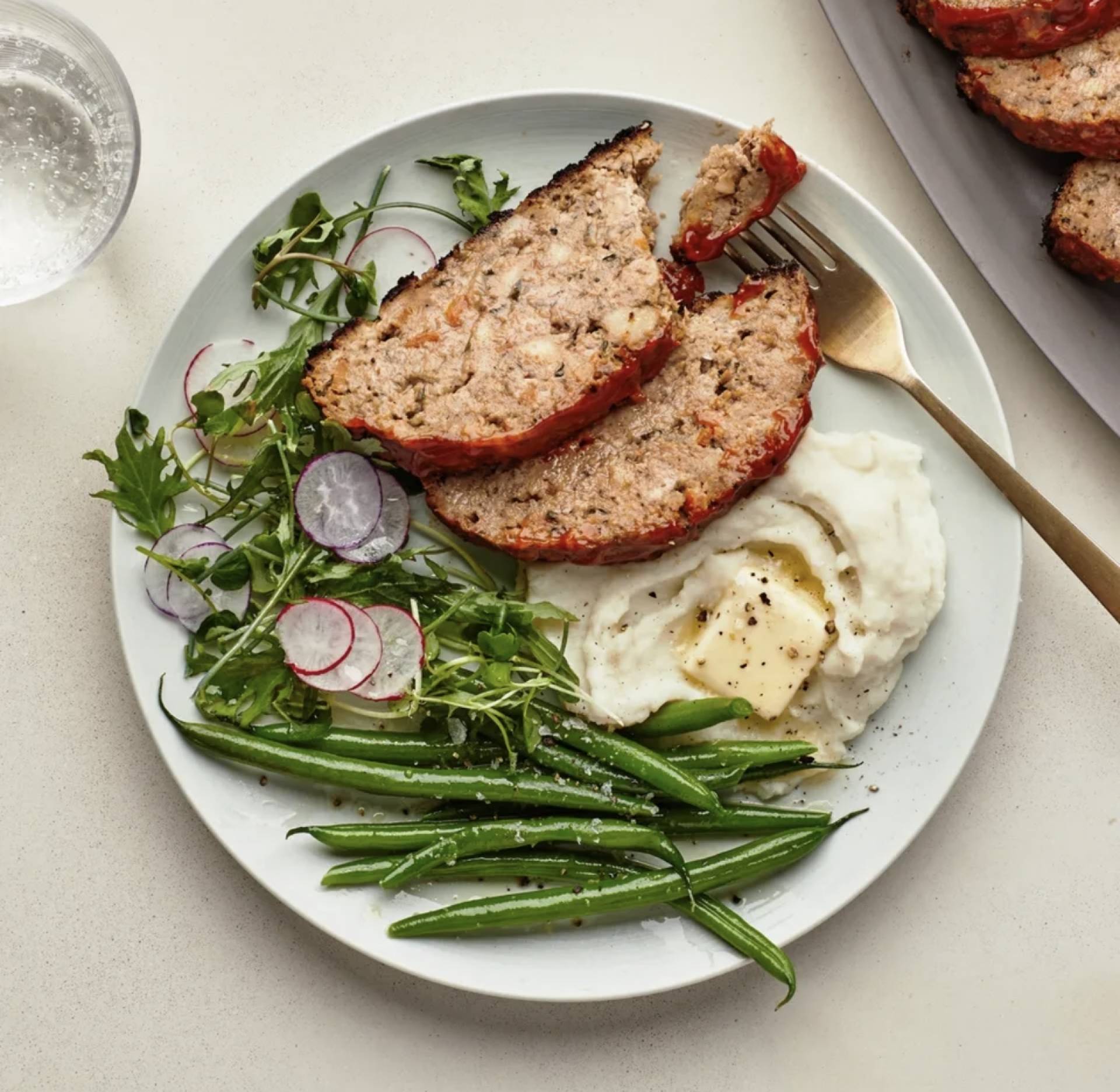 Smothered Turkey Meatloaf
