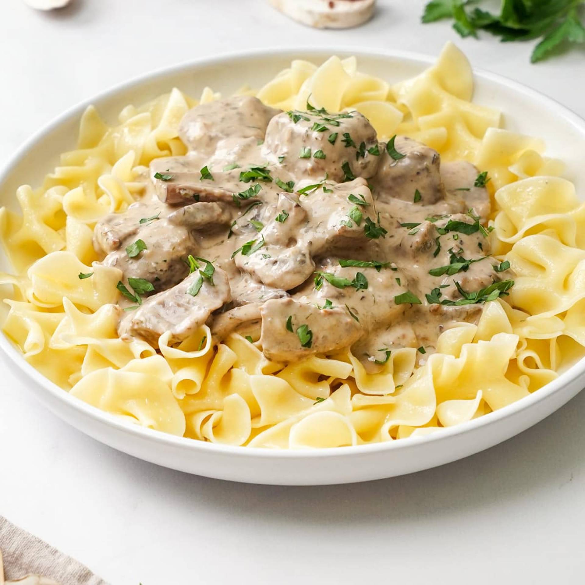 Beef Stroganoff