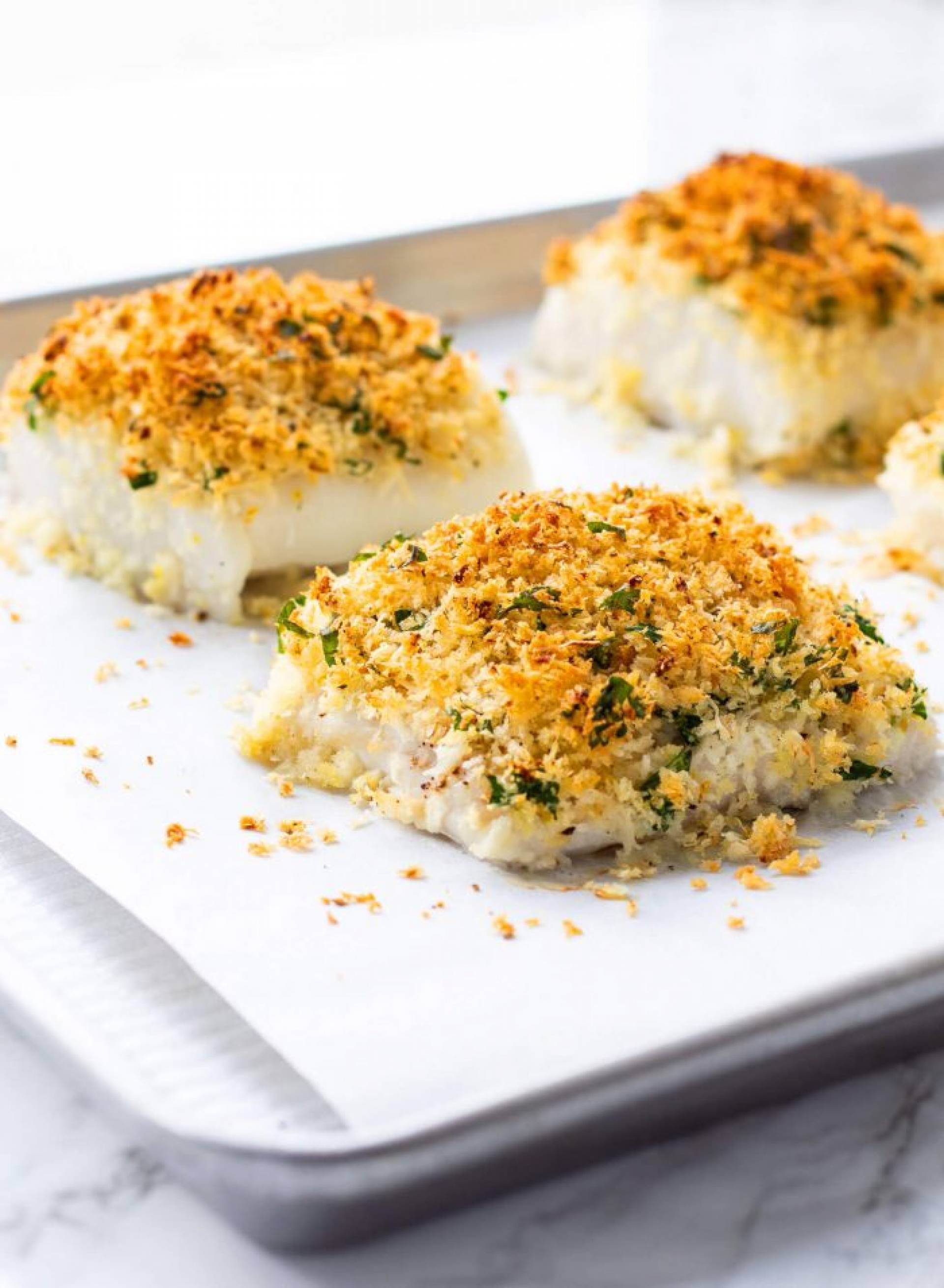 Parmesan Crusted Cod