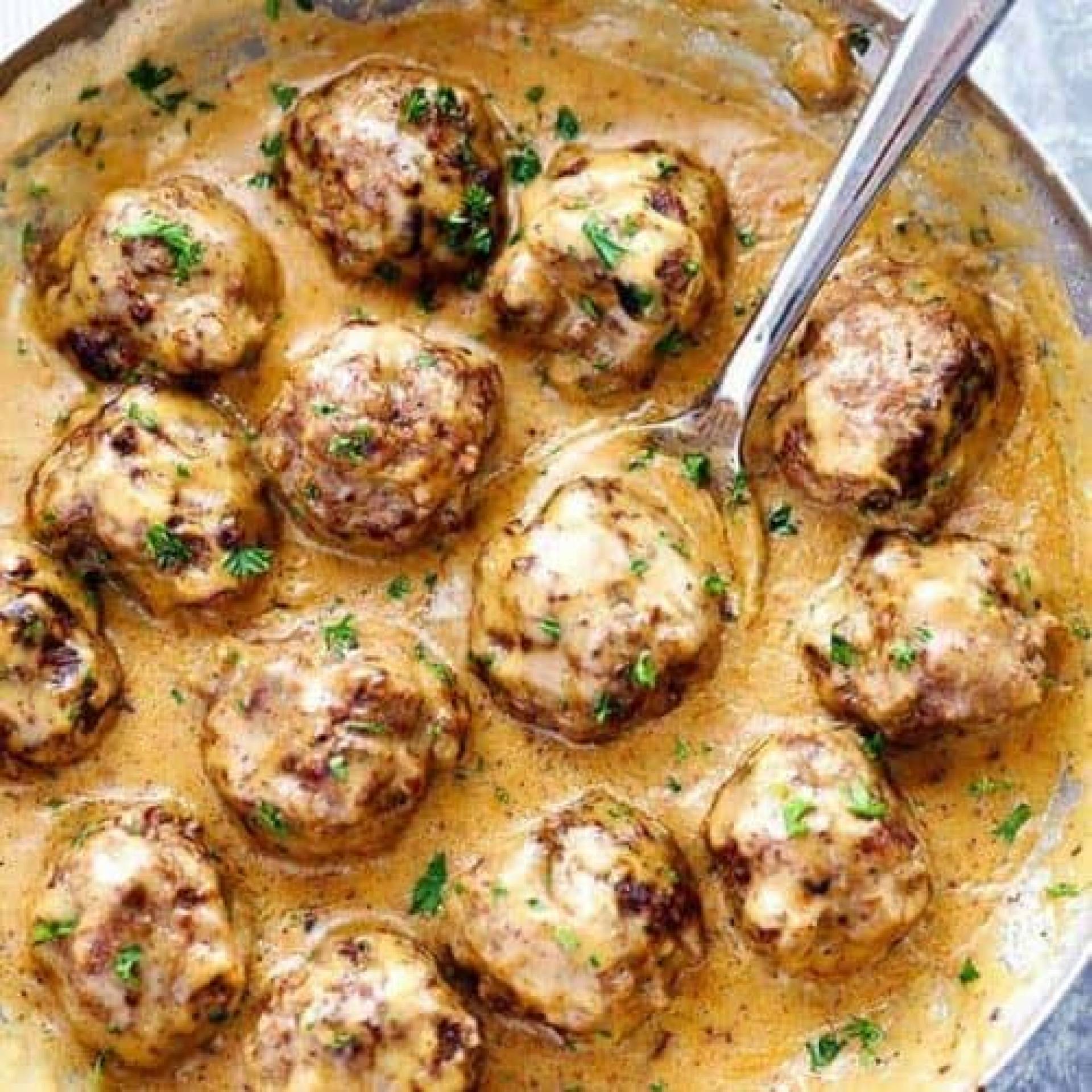 Turkey Swedish Meatballs with Rice (Dairy-Free)