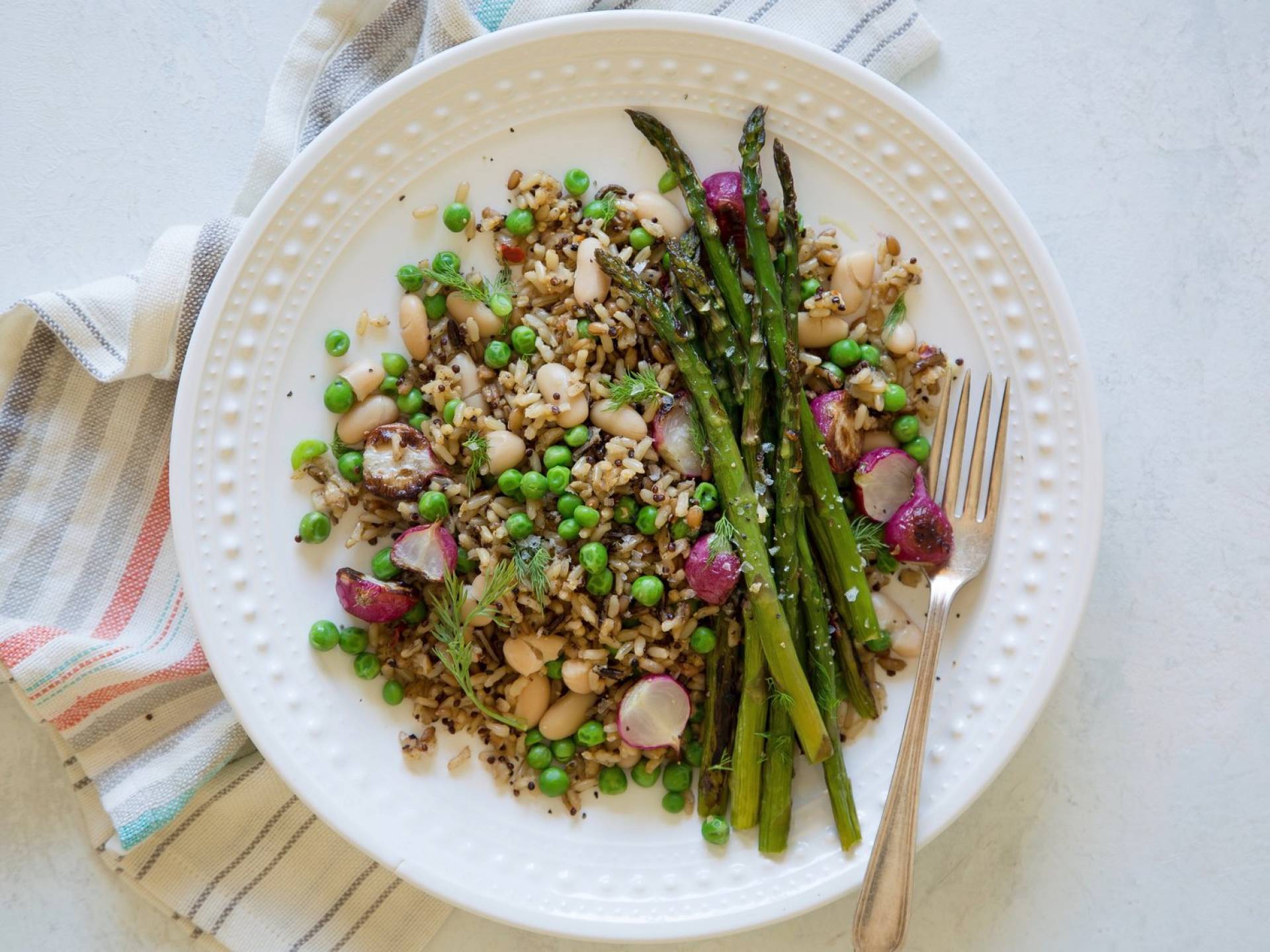 Spring Harvest Bowl (Vegan)
