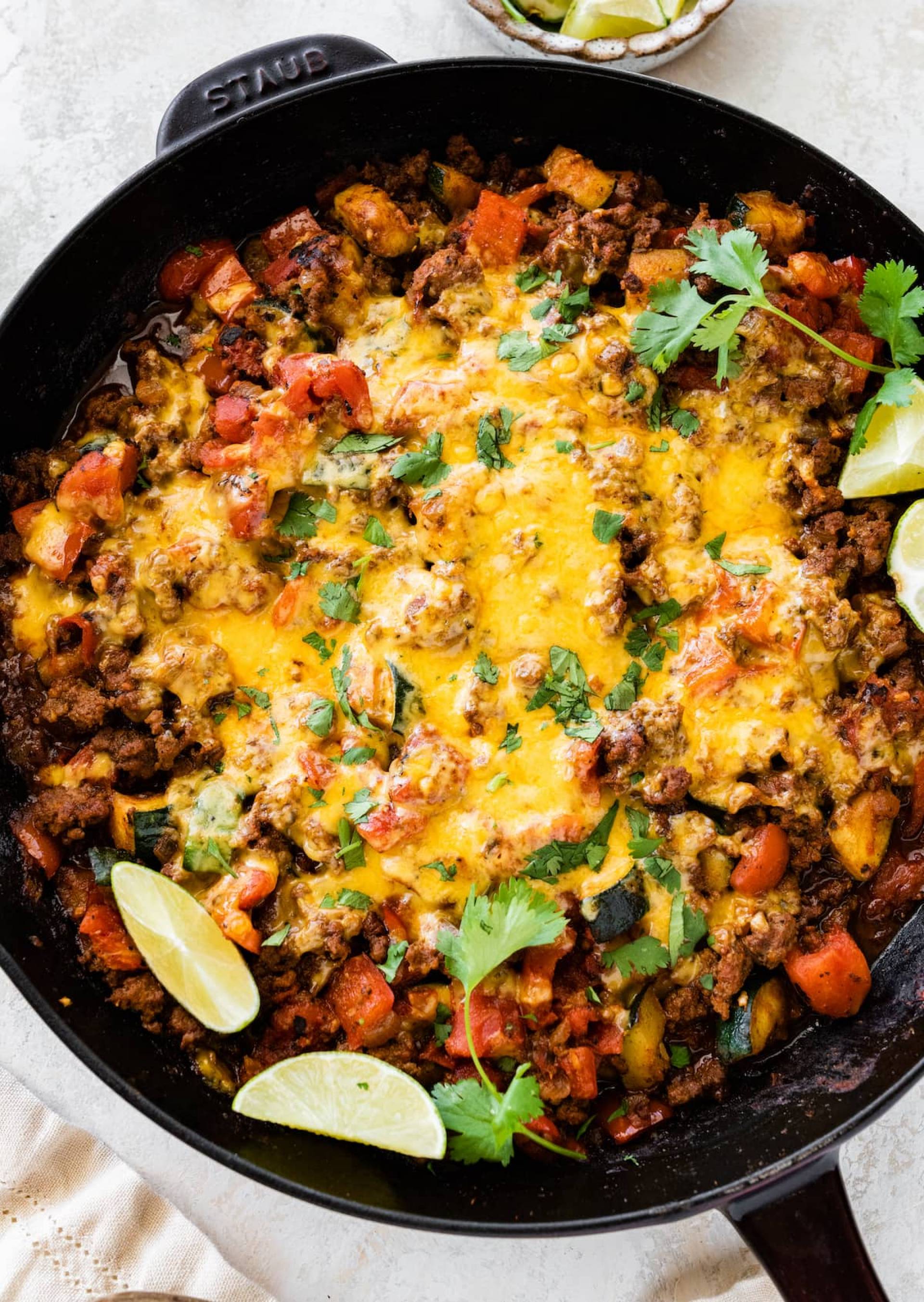 Beef & Sweet Potato Skillet