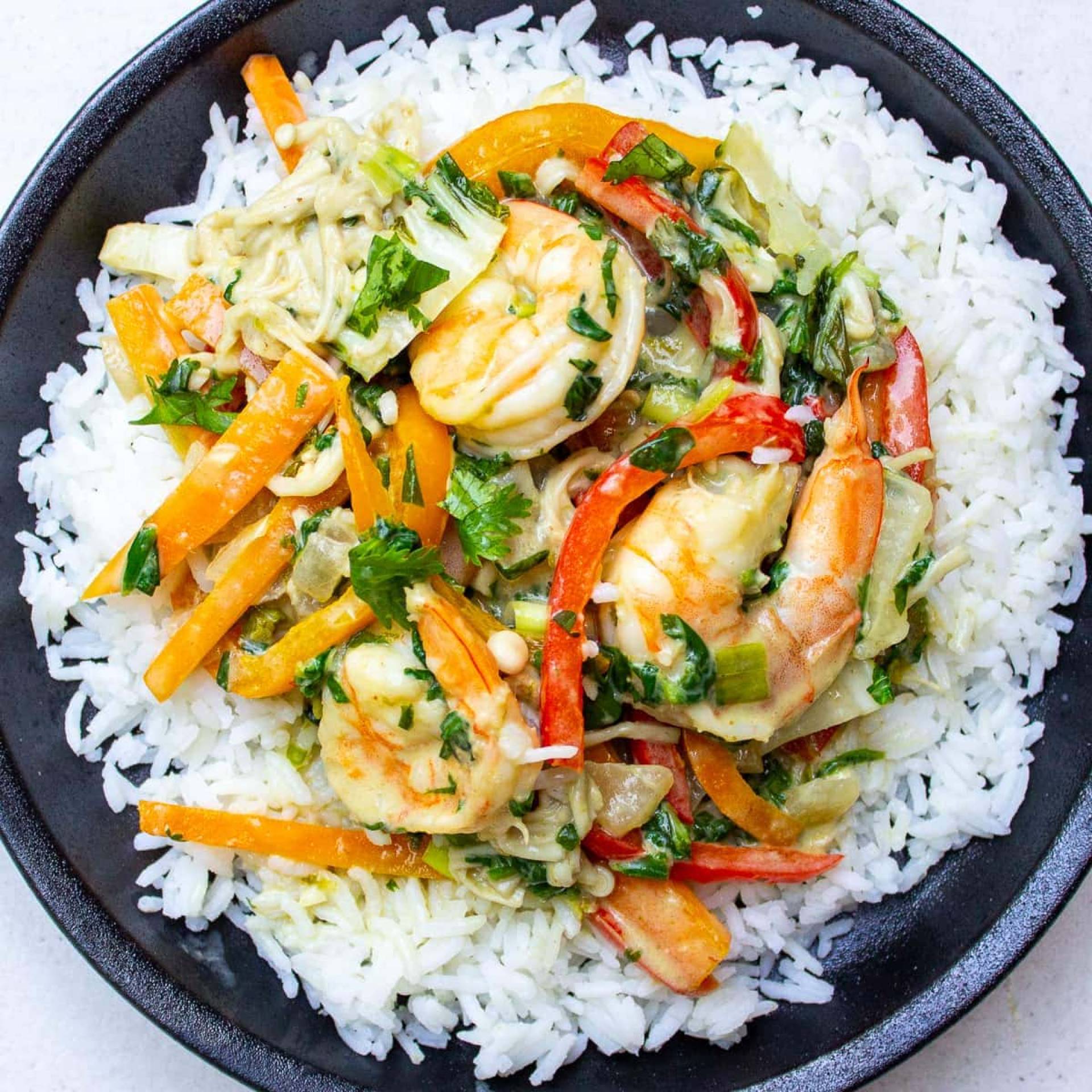 Thai Green Curry Shrimp