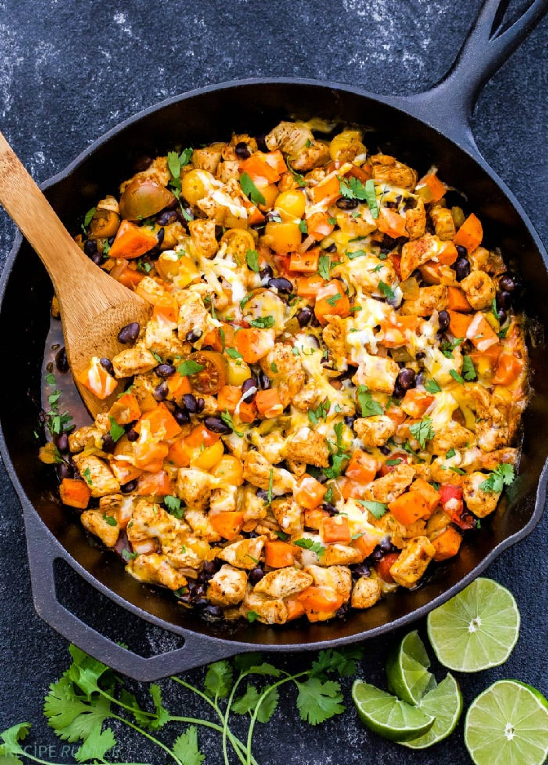Chicken & Sweet Potato Skillet