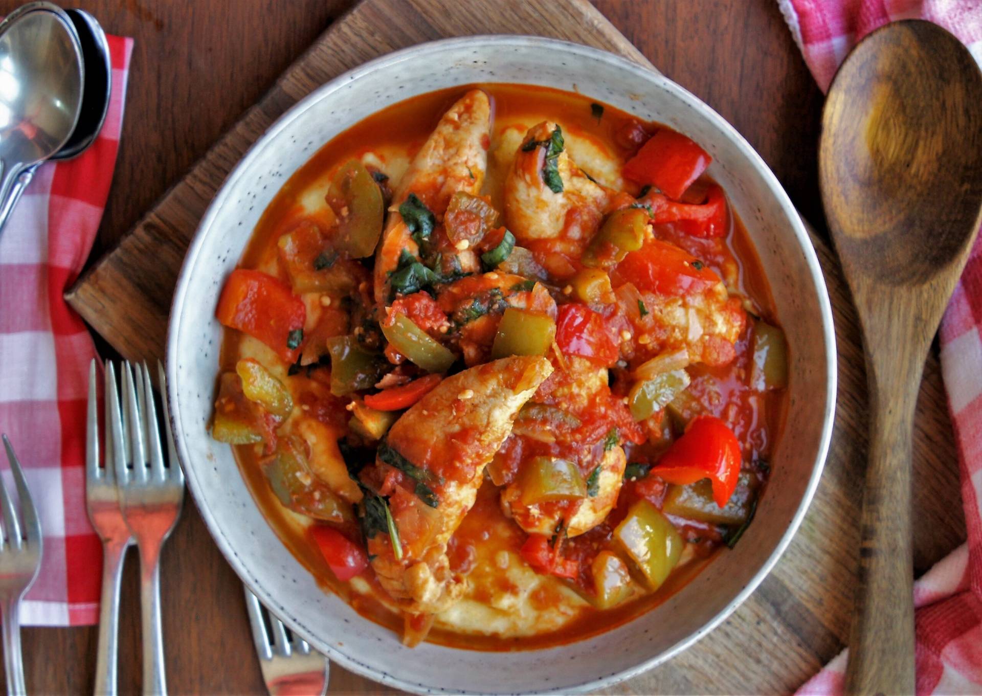 Chicken Peperonata