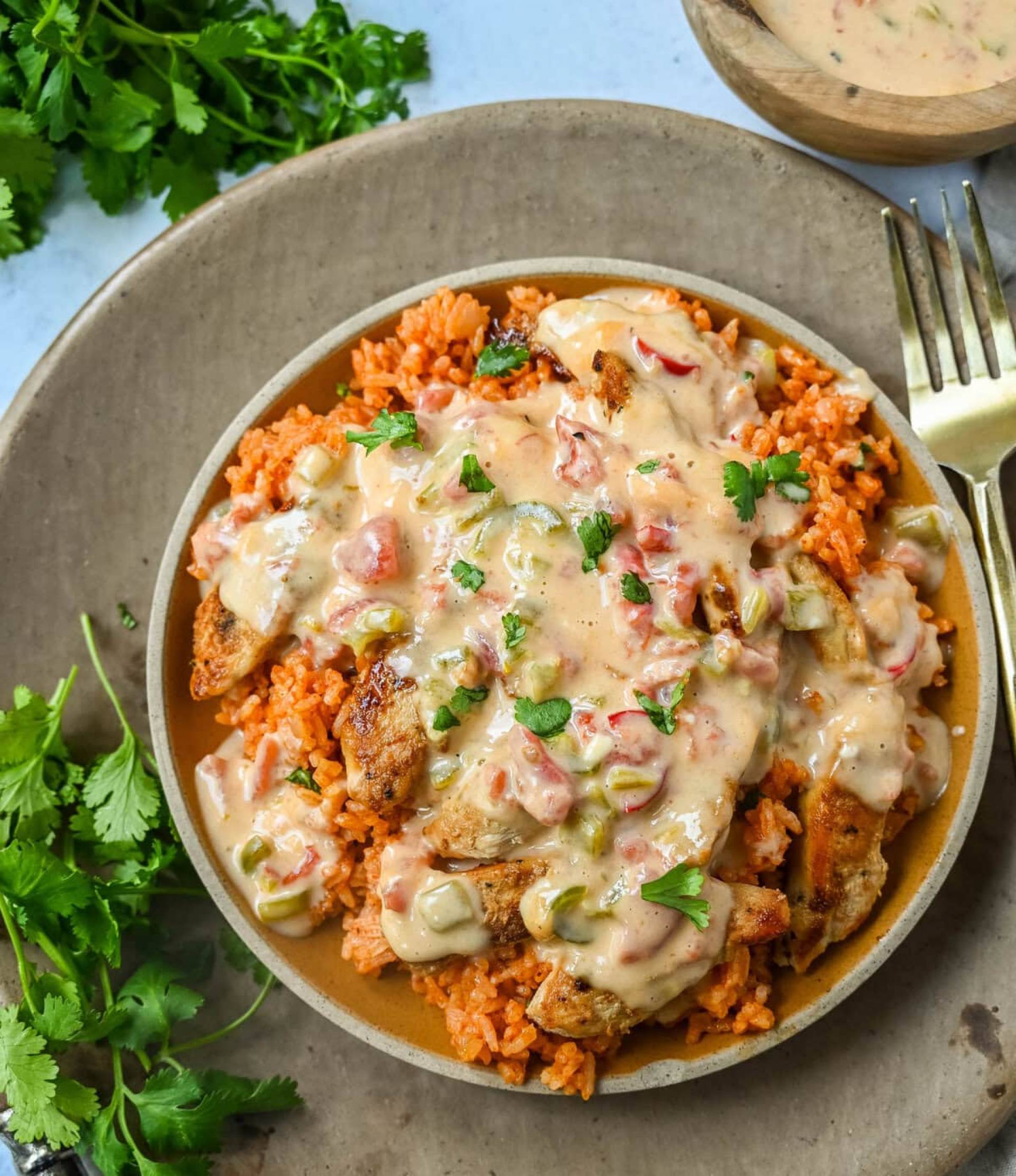 Chicken Con Queso