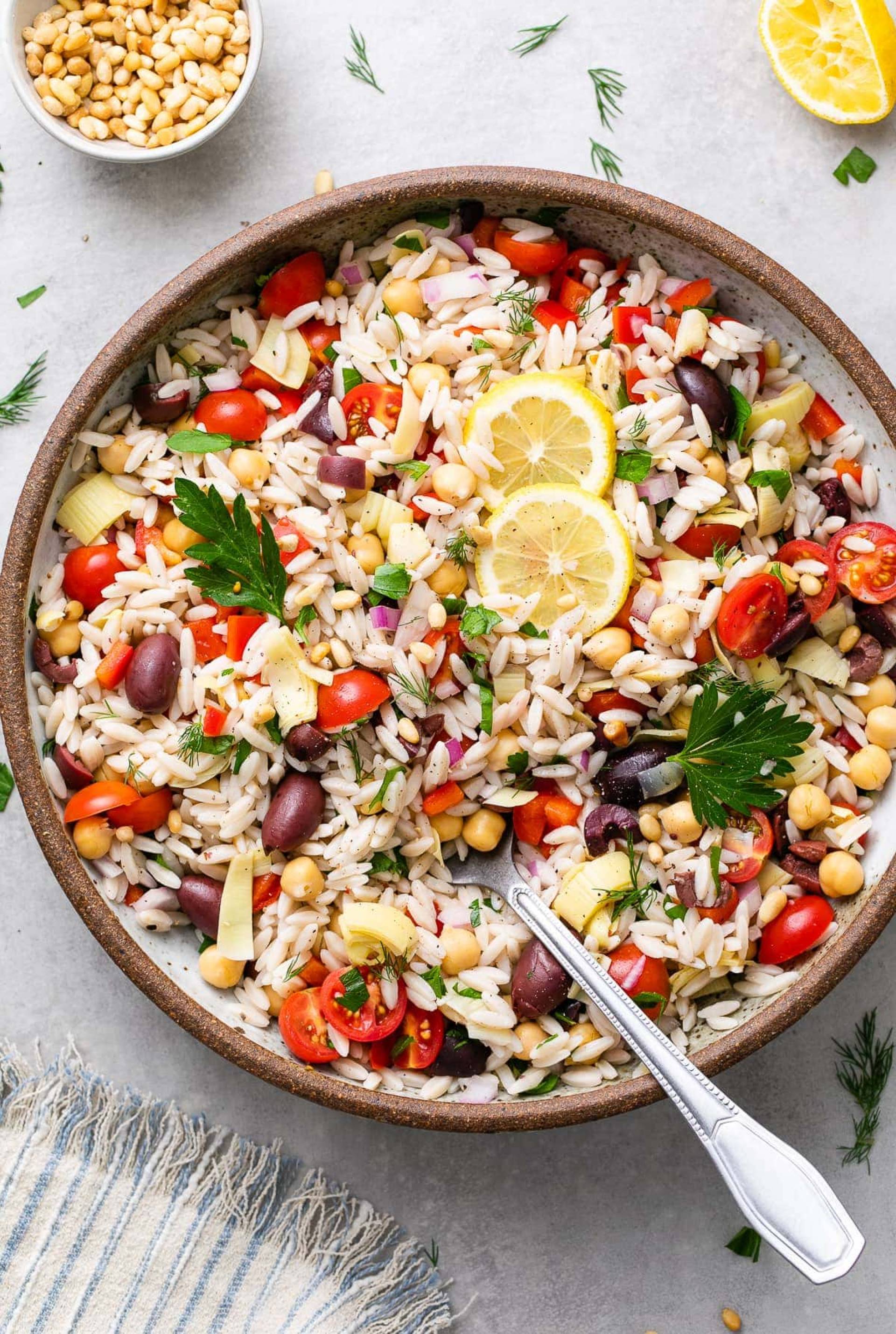 Greek Orzo Salad