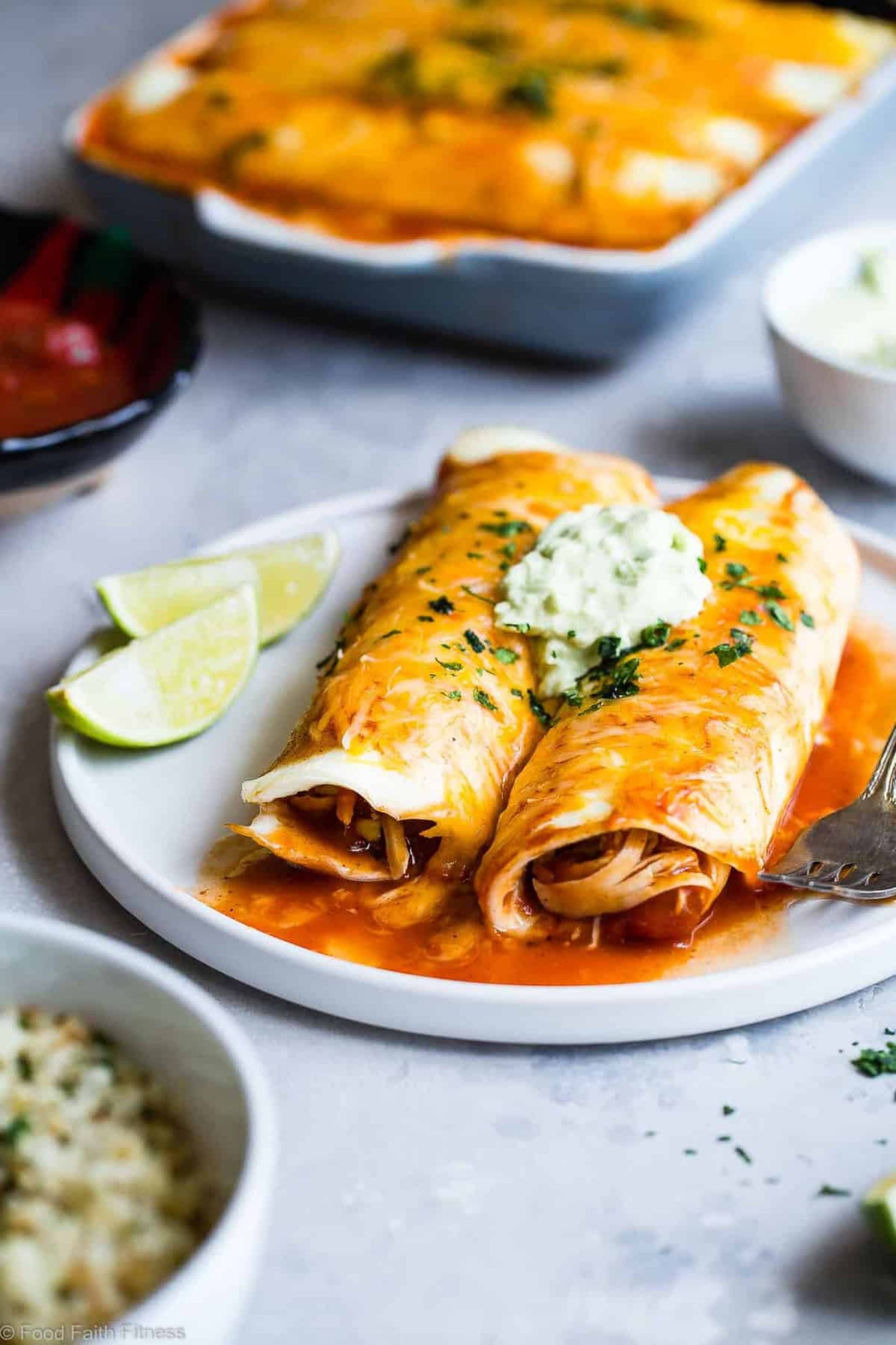 Chicken Enchiladas