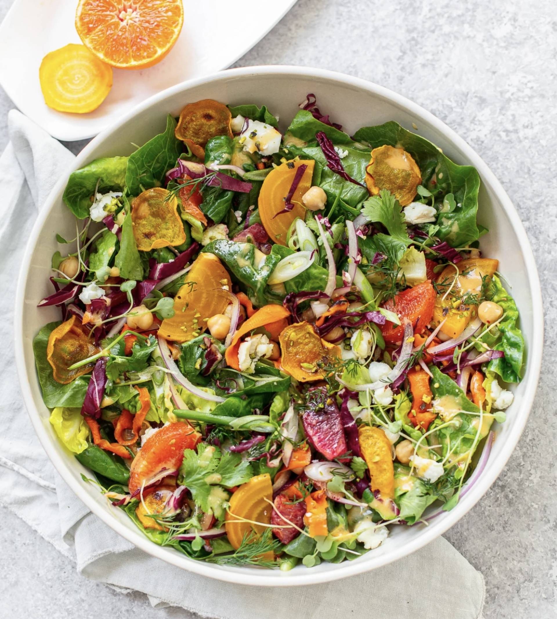 Citrus Beet & Arugula Salad
